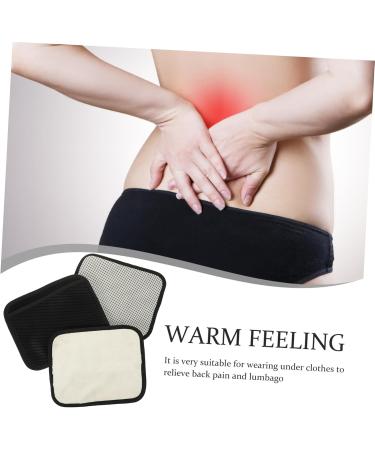 Beavorty Gym Belt 15 Pcs Waist Pad Along with Heating Pad Lumbar Pad Women Warm Supply Breathable Net Bag Mat - Buy Online on GoSupps.com