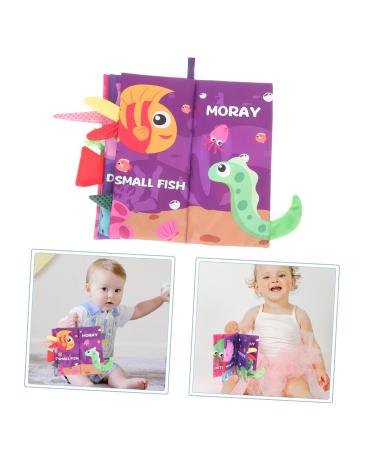 Shop Abaodam 2ST Fabric Book - Baby Sensory Storybook & Toddler Learning Toys | Soft Touch Children's Toys for Girls - Buy Online on GoSupps.com