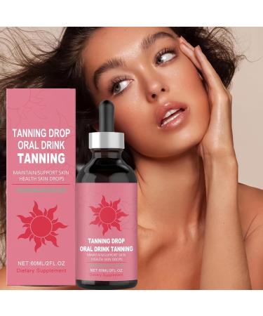 Sunless Self Tanning Drops Self Tanning Lotion Fast Absorption Moisturizing Natural Intensive Indoor Outdoor Use - Buy Online on GoSupps.com