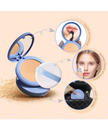 LXCJZY Matte Wet and Dry Powder Matte Perfection Pressed Powder Lasting Waterproof Makeup Pressed Powder Waterproof Long Lasting Finishing Powder Oil Control Face Pressed Powder (02 10g) 02 10 g (Pack of 1) - Buy Online on GoSupps.com