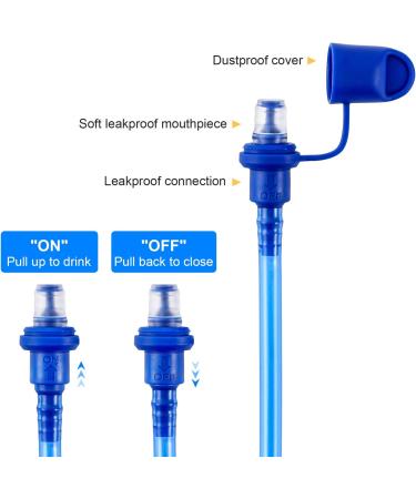 Joyhill Leak-Proof 1.5L/2L/3L Drinking Bladder with Bite Valve - Antibacterial Waterproof Water Container for Hiking Camping & Biking - Buy Online on GoSupps.com