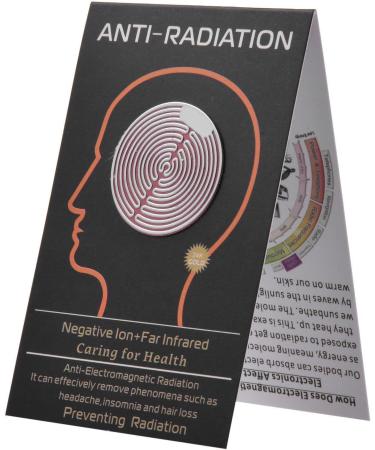 6 PCs Anti Radiation Sticker for Mobile Protection | 5G Blocker & Radiation Shield | High-End 3D Glue for Phones & Laptops - Buy Online on GoSupps.com