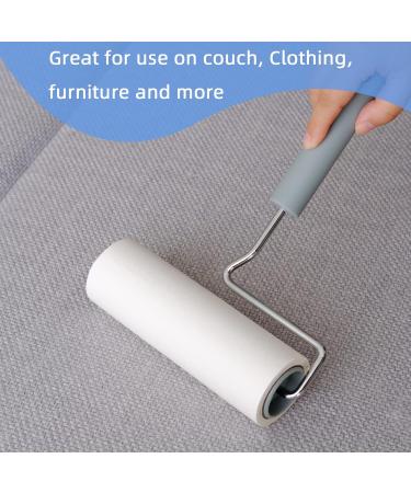 Extremely Sticky Lint Roller for Animal Hair Removal - 90 Sheets 16 cm Wide 1 Roll + 2 Refill Packs - Ideal for Pet Owners - Buy Online on GoSupps.com