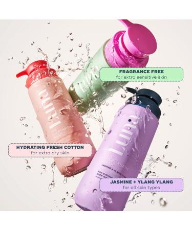 Luna Daily Hydrating Everywhere Wash | Gentle Feminine Body Wash for Sensitive Skin | Ph Balance Daily Cleanser with Coconut & Lactic Acid Prebiotics | Fresh Cotton Scent | 13.5 oz (400ml) Soft Cotton - Buy Online on GoSupps.com