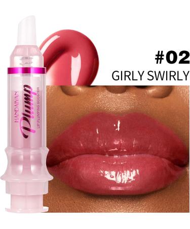 HOPHAT Plumping Lip Gloss Getinte Jelly Lip Plumper Gloss Lip Stain Tint Waterbestendige Langdurige Glow Hydraterende Subtiele Glans Lip Plumping Extreme Lip Gloss Colour New 02 Colour New 02 - Buy Online on GoSupps.com