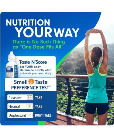 Taste N' Score Copper Liquid Ionic Supplement - 100% Pure 2mg, 177 Servings - Buy Online on GoSupps.com