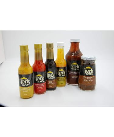 The Jerk House Authentic Jamaican Hot Mustard Sauce 148ml - Buy Online on GoSupps.com
