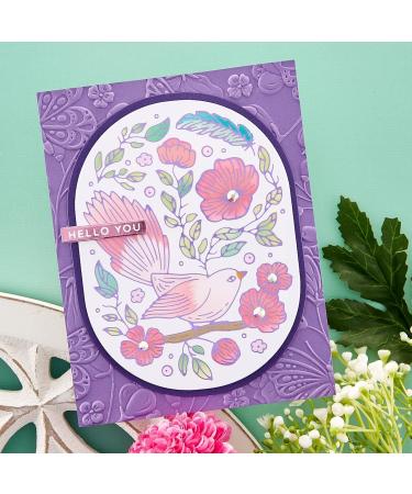 Spellbinders Beautiful Butterflies 3D Embossing Folder - Clear | Shop Now - Buy Online on GoSupps.com