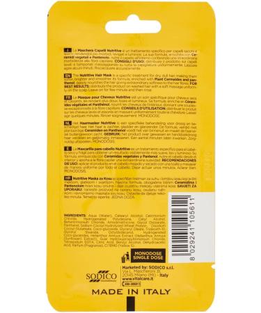 Vitalcare | Nutritive - Nourishing and Restructuring Hair Mask Treatment for Dry and Dull Hair with Vegetable Ceramides and Panthenol 25 ml - Buy Online on GoSupps.com
