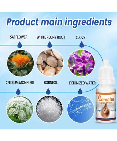 Ear Drops Ear Support 30ml Portable Vernde Liquid for Adults Daily Routine Users Men Women Family Travel Active Lifestyle - Buy Online on GoSupps.com