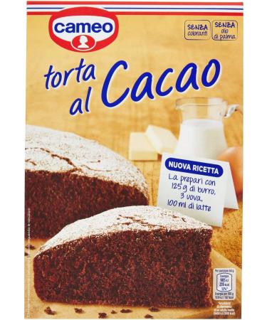 Lot de 3 tartes cacao Cameo Torta al Cacao Cameo 448 g