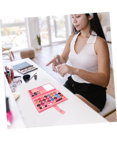 NOLITOY 2pcs 33 Makeup Palette Girl Makeup Pan Eye Shadow Palette Makeup Folding Eye Shadow Pan Blush Powder - Buy Online on GoSupps.com