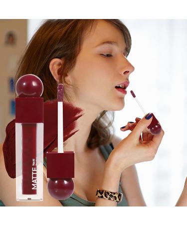  Huyeruie Matte Liquid Lipstick - Long-Lasting Creamy Lip Color | Smooth Nude Lipstick in 6 Colors | Long-Lasting High Color | Lip Makeup - Buy Online on GoSupps.com