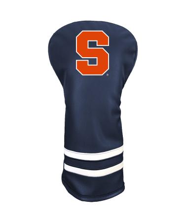 Team Golf NCAA Vintage Driver Golf Club Headcover (Printed), Form Fitting Design, Retro Design with Fleece Lining for Extra Club Protection SYRACUSE