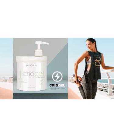 PostQuam - Criogel | Firming Slimming and Anti-Cellulite Cream with Cold Effect Tired Legs Suitable for All Skin Types - 1000 Ml - Buy Online on GoSupps.com