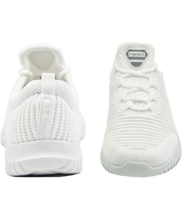 RiemoT Unisex Road Running Shoes - Breathable White Sneakers for Men | Size 42 EU - International Shipping Available - Buy Online on GoSupps.com