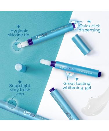 GLO to Go Teeth Whitening Pen | Safe & Effective Sensitive Teeth Treatment | Dentist-Invented Travel-Friendly Cinnamint Flavor - Buy Online on GoSupps.com