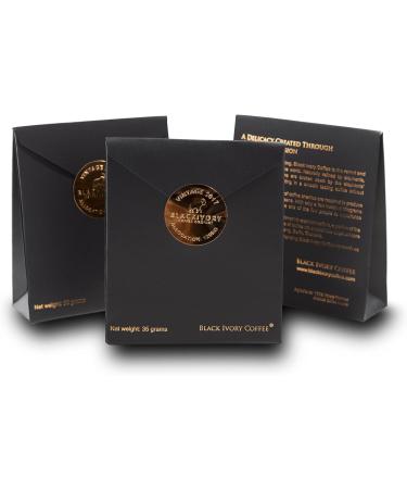 Black Ivory Coffee Whole Bean Coffee - The World's Most Expensive Elephant Refined Medium Roast Arabica Coffee Beans Smooth Low Acid Coffee Exclusive Coffee Lovers Gifts - Buy Online on GoSupps.com