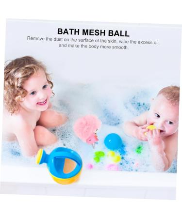 Hemoton 2pcs Unicorn Bath Ball Sponges - Exfoliating Spa Loofah for Kids & Adults - Pink Body Puff Shower Pouf for Dead Skin Cleansing - Buy Online on GoSupps.com