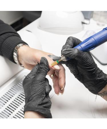 BNG 5 in 1 Carbide Nail Drill Bit Coarse Gold - Fast Acrylic & Hard Gel Removal - 3/32 Electric Tungsten Steel Bits for Manicure Pedicure Salon Tool - Buy Online on GoSupps.com