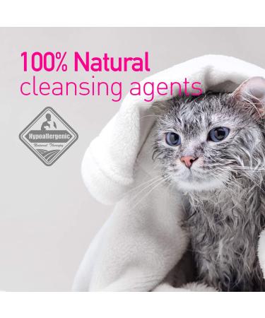 Hyponic Hypoallergenic Cat Shampoo - Odorless Sulfate & Paraben-Free 300ml | No Conditioner Needed | International Shipping - Buy Online on GoSupps.com