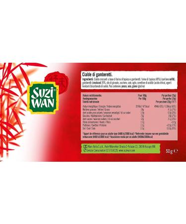  Italian Gourmet E.R. Suzi Wan Cialde di Gamberetti Pack of 6 crispy waffles made with tapioca flour and shrimp 50g + 400g box - Buy Online on GoSupps.com