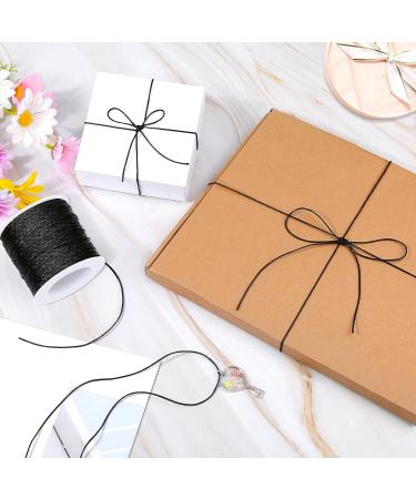 0.8mm Black Nylon Thread for Bracelets, Necklaces, Macrame Craft - Anezus Chinese Knotting Cord for Jewelry Making and DIY Projects - Buy Online on GoSupps.com