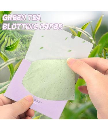 Oil Blotting Sheets Natural Green Tea Blotting Paper 100 Oil Sheets for Oily Combination Normal Skin Oil Blotting Sheets for Face Keep Clean & Refreshing Aezon - Buy Online on GoSupps.com