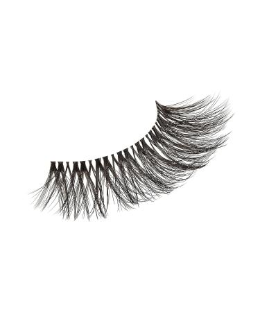 KISS Lash Couture The Muses Collection False Eyelashes - Duchess Black Wispy Doll-Like Faux Silk | Contact Lens Friendly & Cruelty Free - 1 Pair - Buy Online on GoSupps.com