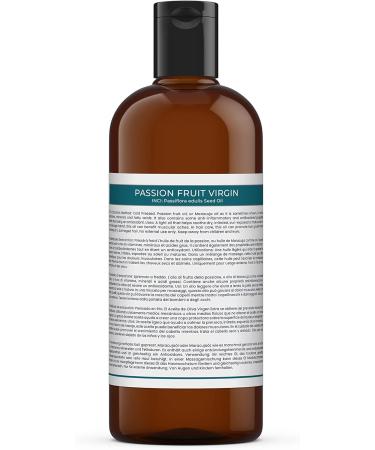 Mystic Moments Passion Fruit Jungfrau Carrier Oil 1L - Pure Natural Oil for Hair Face Nails Aromatherapy & Massage | Vegan GVO - Buy Online on GoSupps.com
