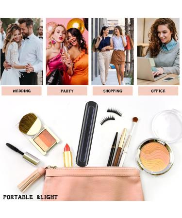 Heated Eyelash Curler Electric Eyelash Curler USB Rechargeable Eyelash Brush with LED Display 2 Temperature Gears 10S Quick Heating Eyelash Comb for Girls Women Gift - Buy Online on GoSupps.com
