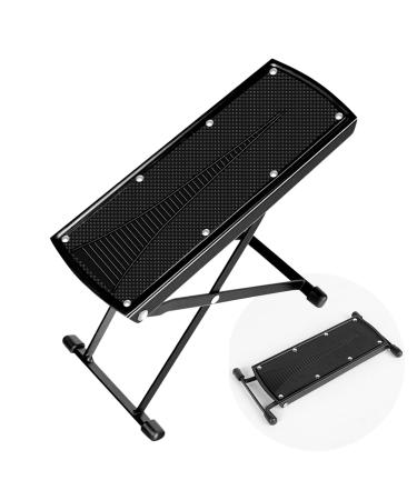 Foldable Pedicure Foot Rest for Easy at-Home Pedicures  Pedicure Foot Stand for Home Foot Spa  6-Position Height Adjustable Foot Pedal with Non-Slip Rubber