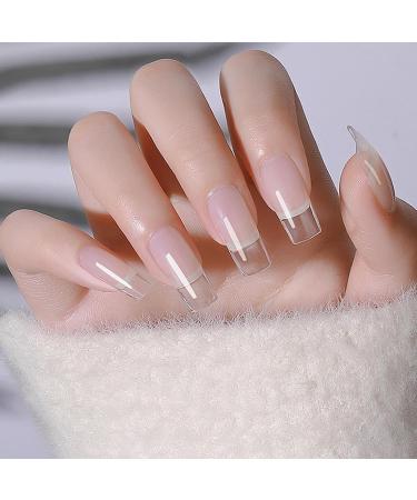 Nail Glue Gel - 8ml Odorless Quick-Drying Adhesive | UV Extension Glue | For Beginners and Professionals Nail Care Home Salon Manicure and Wedding - Buy Online on GoSupps.com