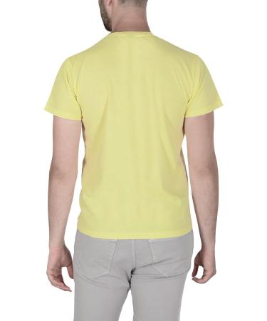 19V69 ITALIA Men's T-Shirt XL Yellow Popcorn - Buy Online on GoSupps.com