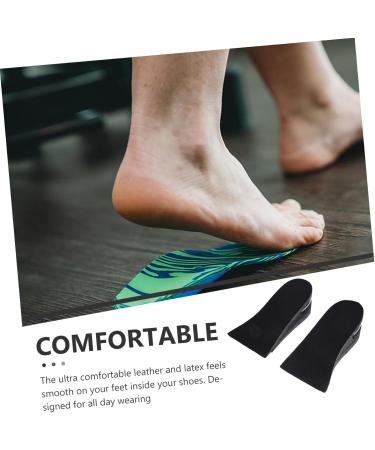 FOMIYES Height Increasing Insoles for Men - Gel Shoe Pads for Shock Absorption & Comfort - 2 Pairs Silicone Massaging Support Insoles - Buy Online on GoSupps.com