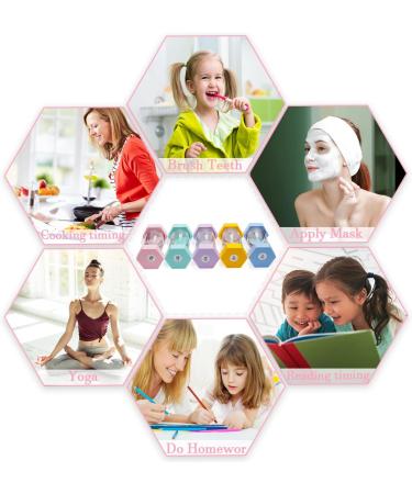Handcrafted Colorful Hourglass Set - 30 Minute Sand Timer for Games Cooking Sports & Learning | International Shipping Available - Buy Online on GoSupps.com