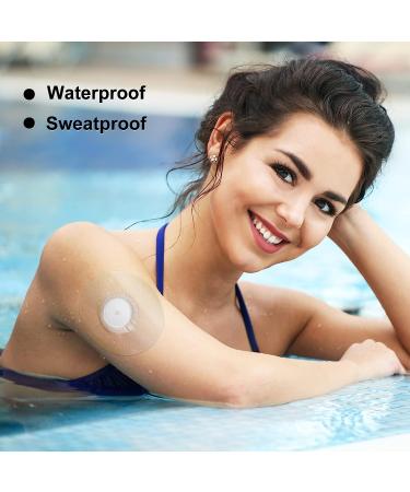 40Pack Latex-Free Adhesive Patches for Freestyle Libre 2/3 CGM - Waterproof, Strong Stick, Precut Tape for Long Wear - Blue, 40 Count - Buy Online on GoSupps.com