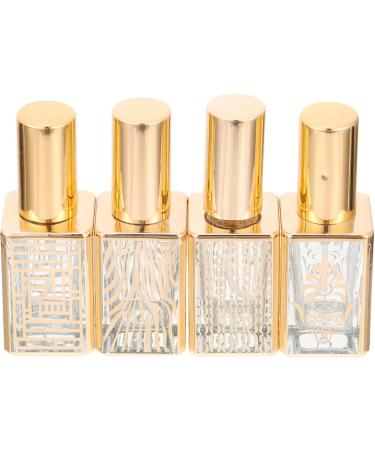 Buy FRCOLOR Terrarium Glass Perfume Bottles - 4 Pack 12ml Refillable Spray Bottles for Travel | Fine Mist Perfume Sprayers - Buy Online on GoSupps.com