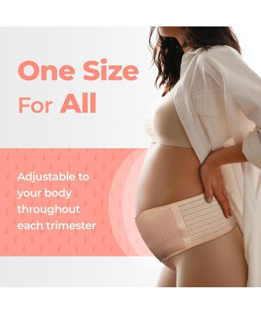 Maternity Belly Bands - Pregnancy Support Belt for Tummy, Abdomen, Pelvic & Back Pain Relief - Buy Online on GoSupps.com