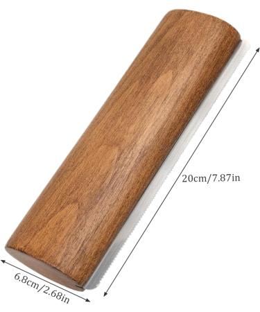 Comebachome Deshedding Tool Horse Shedding Tool Handheld Carbon Steel Horse Deshedding Tool with Wooden Handle 8x3in Loose Hair Fur Deshedding Tool for Horses Dogs Cats Horse Shedding Tool - Buy Online on GoSupps.com