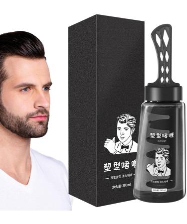 3 Hair Wax Gel with Comb | Long Lasting Men's Hair Styling Gel Tool - Professional Hair Cream Salon Styling Gel Tool for Men 3 Pcs Comb Styling Gel 280ml - Buy Online on GoSupps.com