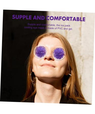PENIKOKO 2Pair Cooling Eye Masks Cooling Gel Eye Patches for Home Use Lightweight Reusable for Tired Relaxation - Buy Online on GoSupps.com