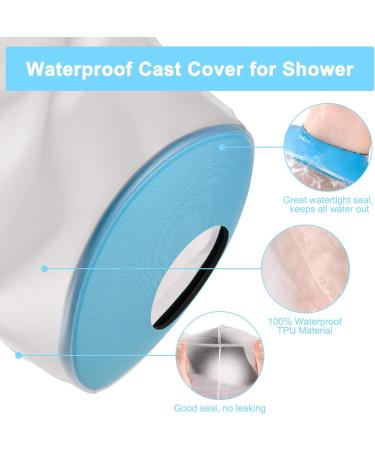 Adult Waterproof Leg Cast Protector | Non-slip Shower Cover for Broken Thighs, Knees, and Feet | Reusable Leg Cast Bag for Bandage/Plaster | Keep Cast Dry - Large Size - Buy Online on GoSupps.com