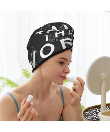 Travel The World1 Microfiber Hair Towel - Super Absorbent Coral Velvet Quick Dry Wrap for Long Short Curly & Thick Hair | Perfect for Travel - Buy Online on GoSupps.com