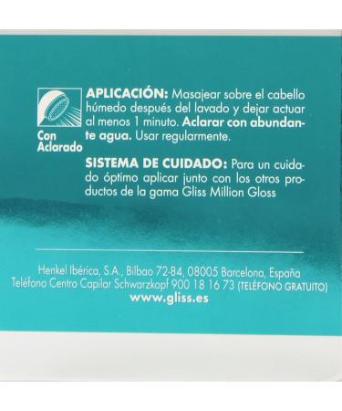 Schwarzkopf Gliss Million Gloss Treatment 150ml - 10 Days of Shine for Shiny Dull Hair - Buy Internationally - Buy Online on GoSupps.com