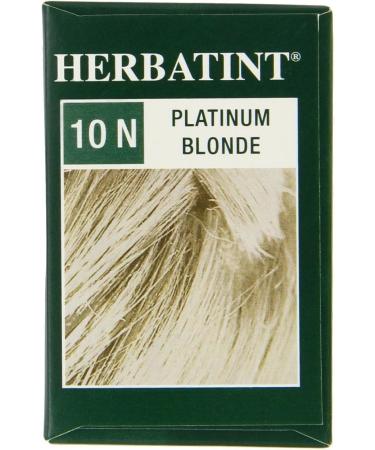 Herbatint 10N Platinum Blonde Hair Dye - Natural Formula for Vibrant Color - Buy Online on GoSupps.com