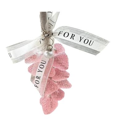 Savon Visage En Barre Forme Fraise - Pour Peau Sensible avec Cordon - Nettoyant claircissant Hydratant pour Soins du Corps Bain