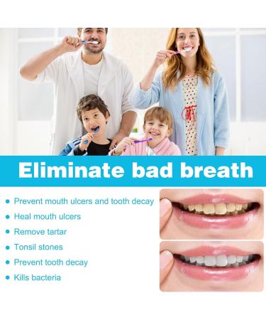 Teethaid Mouth Wash Trio - Whiten Teeth Eliminate Bad Breath & Enhance Oral Health - Buy Online on GoSupps.com