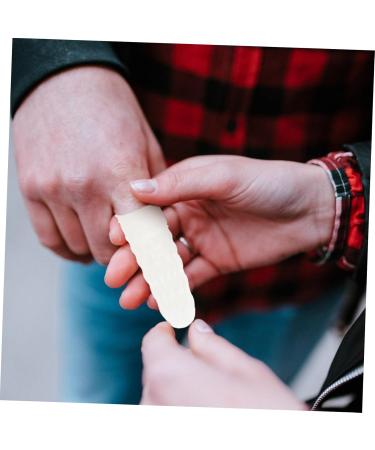 Buy Hemobllo 100pcs Nitrile Finger Cots - Portable Finger Protection Covers for Household Use | Durable & Comfortable Finger Sleeves - Buy Online on GoSupps.com