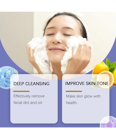 Polyamino Acid Purifying Facial Cleanser Deep Cleansing Face Wash for Soft Radiant Skin Gentle Daily Cleanser for All Skin Types White - Buy Online on GoSupps.com